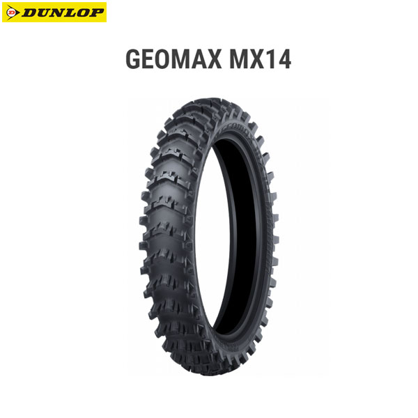 ダンロップ DUNLOP 351390 GEOMAX MX14 リア 70/100-10 41J WT D4982266016116