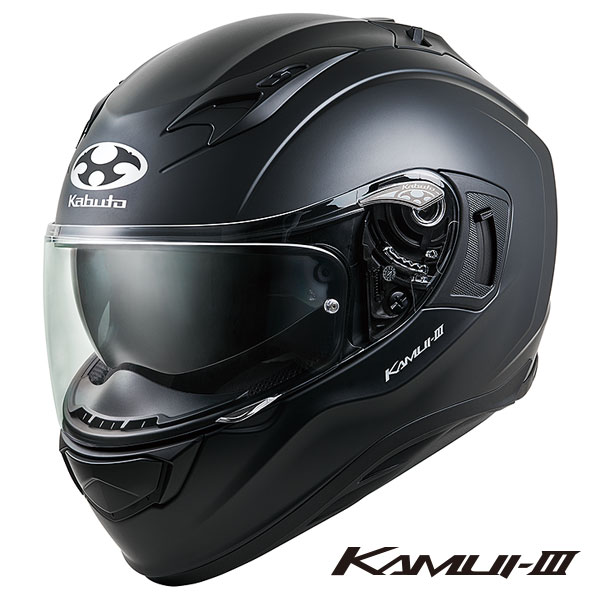 OGKカブト フルフェイスヘルメット KAMUI 3(カムイ3) フラットブラック M(57-58cm) OGK4966094584825(2)
