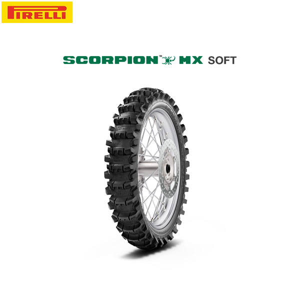 PIRELLI ピレリ 2901400 SCORPION MX SOFT リア 90/100 - 16 NHS 51M PI8019227290141