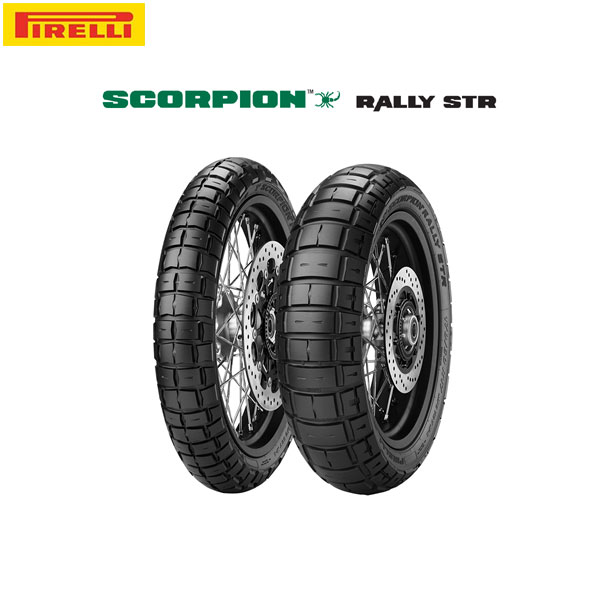 PIRELLI ピレリ 3115000 SCORPION RALLY STR リア 180/55 R 17 M/C 73V M+S TL PI8019227311501