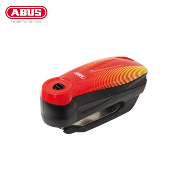 ABUS アブス アラームディスクロック Detecto 7000 RS1 SONIC RED ABUS4003318041402