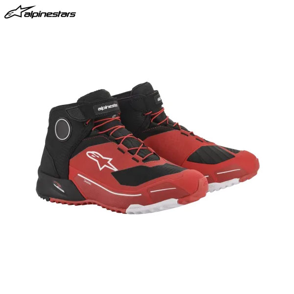 【5月30日出荷】alpinestars アルパインスターズ CR-X DRYSTAR ライディングシューズ 31 RED BLACK[US10/27.5cm] ALP8059175191244