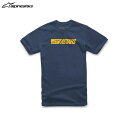 alpinestars ApCX^[Y TVc REBLAZE TEE 7050 NAVY YELLOW[STCY] ALP8059175949715