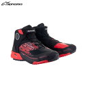 【4月24日出荷】alpinestars アルパインスターズ MM93 CR-X DRYSTAR ライディングシューズ 1303 BK BRIGHT RD[US8.5/26.0cm] ALP8059347005904