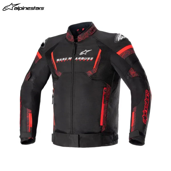 alpinestars アルパインスターズ MM93 T-GP IGNITION AIR ジャケット ASIA 1303 BLACK BRIGHT RED[Sサイズ] ALP8059347017044
