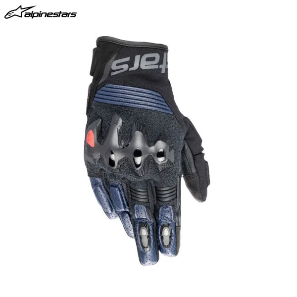 【11月29日出荷】alpinestars アルパインスターズ HALO LEATHER グローブ 7109 DARK BLUE BLACK[Mサイズ] ALP8059347018379