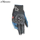 【4月24日出荷】alpinestars アルパインスターズ MORPH SPORT グローブ 1711 BLACK BLUE SODALITE[Sサイズ] ALP8059347018461