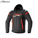 alpinestars アルパインスターズ ZACA WATERPROOF ジャケット 1342 BLACK BRIGHT RED WHITE 2XLサイズ ALP8059347086224