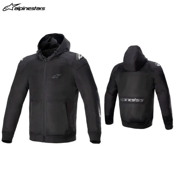 alpinestars ѥ󥹥 SEKTOR MESH v2 HOODIE ASIA 1092 BLACK LIGHT GRAY[2XL] ALP8059347170022