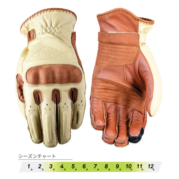 【12月2日出荷】FIVE ファイブ グローブ OKLAHOMA(オクラホマ) ベージュ ブラウン [Mサイズ] FIVE4770916487733