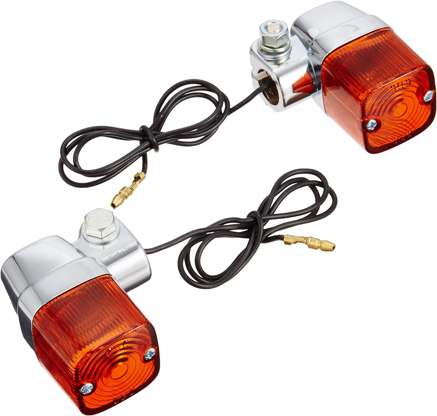 【11月18日出荷】CGC 160・カク ランプ(2P)メッキ/アンバー　60033