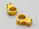 【8月29日出荷】デイトナ(DAYTONA) クランプRL 41MM ゴールド セパハン 69452