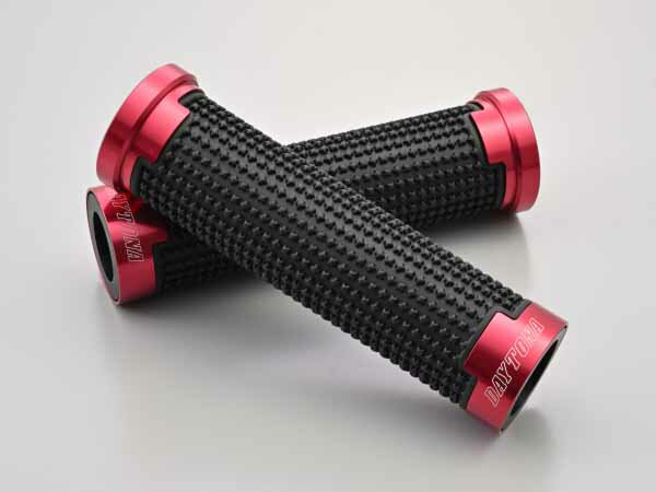 【4月29日出荷】デイトナ(DAYTONA) デイトナ GRIPPY GRIP GG-D-AL-CROSS(全長125mm)レッド DAY38500