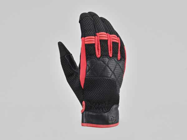 【12月3日出荷】デイトナ DG-010 スローバックメッシュグローブ レッド サイズS DAY46119