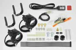 【1月15日出荷】武川 CT125(JA55-1000001?/JA65-1000001?) LEDフォグランプキット(カットライン/10W/2個入) SP05-08-0620