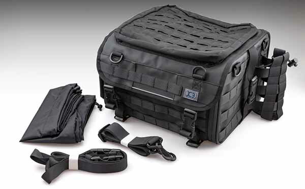 キジマ K3 タクティカル シートバッグ M TC06A ブラック ZK3-10006BA