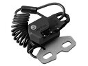 【7月18日出荷】TANAX ヘルメット用ワイヤーロック ハンドルクランプ取付 コイル(ブラック) MF-4772