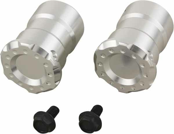 【12月2日出荷】POSH Z900RS/Z900RS CAF? フレームキャップ フロント シルバー P132275-03