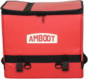 AMBOOT 「大型キャリア」専用 リヤボックス 容量約30L レッド AB-RB01-RE