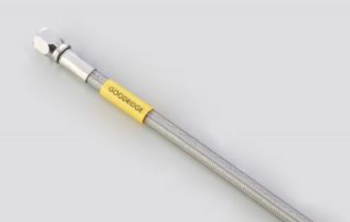 ビルドアライン ユニバーサル ブレーキホース ロードモデル用 ステンレスフィッティング クリア ホース ホース全長985mm B30945