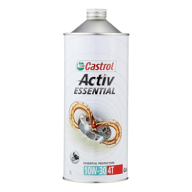 【7月23日出荷】カストロール エンジンオイル Activ ESSENTIAL 4T 10W-30 1L O4985330114428