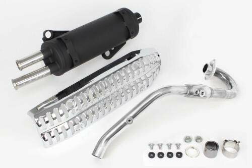 【12月3日出荷】武川 モンキー125　8BJ-JB05(JB05-1000001?) スクランブラーマフラー(政府認証) フルエキゾーストマフラー SP04-02-0014