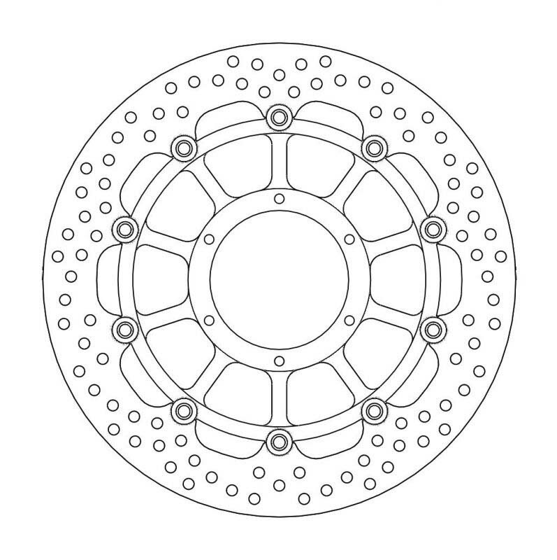 モトマスター CBR1000RR (2006~2007) フロントディスク ヘイローディスク フロントΦ320 左右共通 113113