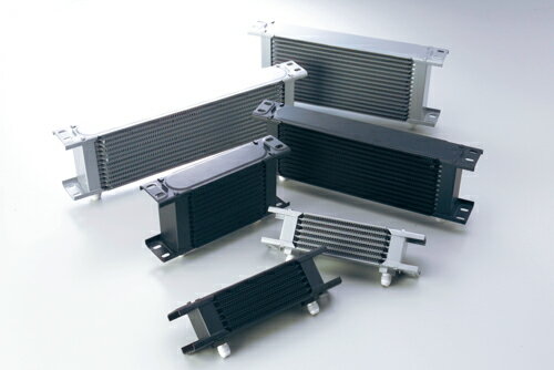 【在庫あり】SETRAB(セトラブ) オイルクーラーコア ストレート ♯8 4.5インチ10段 ブラック 50-110-4061-8