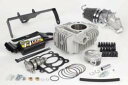 武川 Z125 PRO(BR125H-A02621〜A16470) ハイパーSステージN-20ボアアップキット138cc(ビッグスロットルボディー) SP01-...