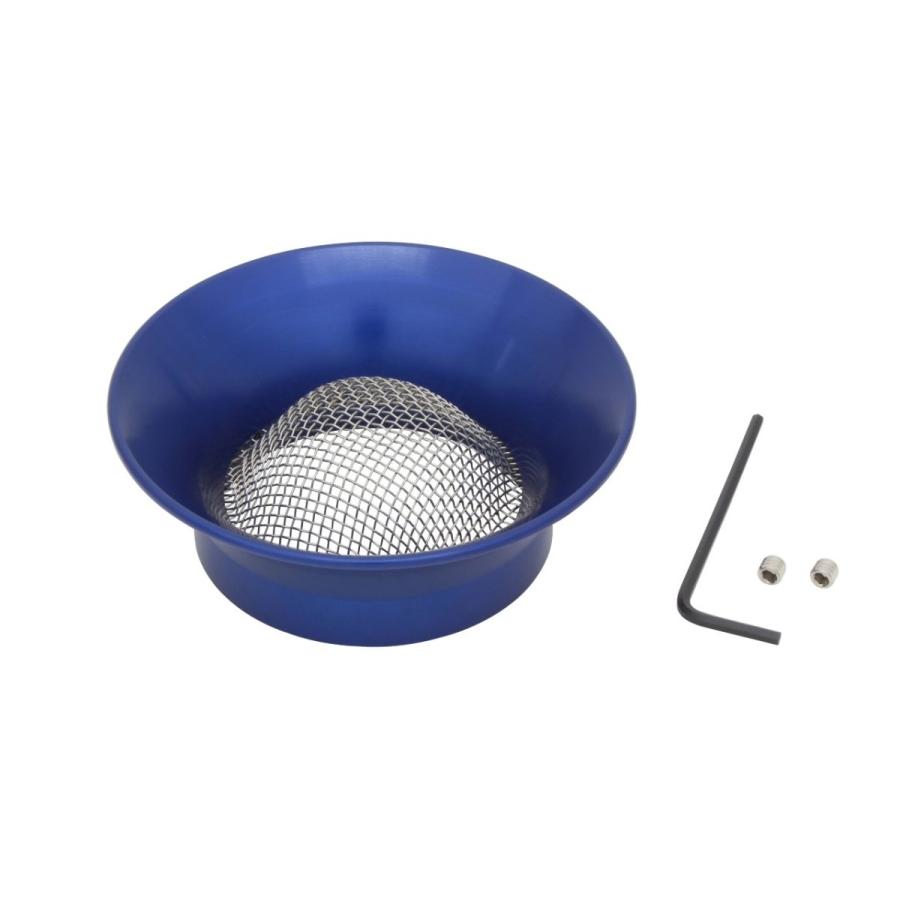 【12月4日出荷】シフトアップ アルミマシンドエアファンネル 50mm ブルー 211928-01