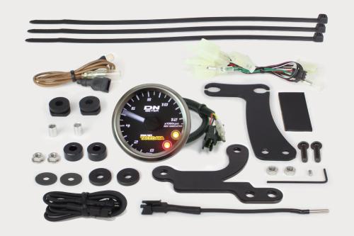 武川 ダックス125 ホンダ HONDA Φ48スモールDNタコメーターキット12500RPM(レブインジケーター付) SP05-05-0126