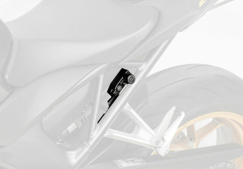 【12月2日出荷】キジマ ホーネット1000/SP ホンダ ヘルメットロック ホルダー マットブラック 303-1626