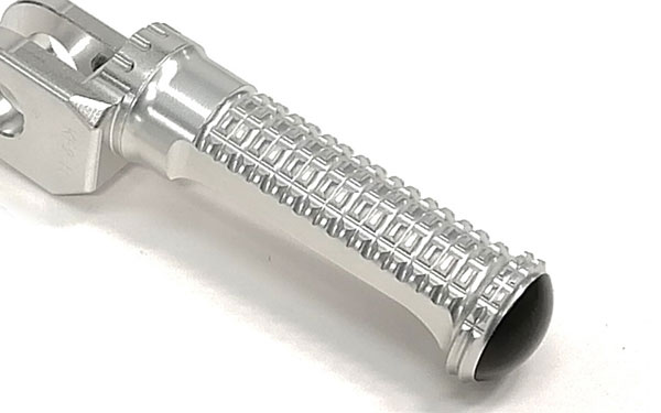 ACTIVE(アクティブ) YAMAHA系 ステップバー (タンデム側) シルバー 17710002S