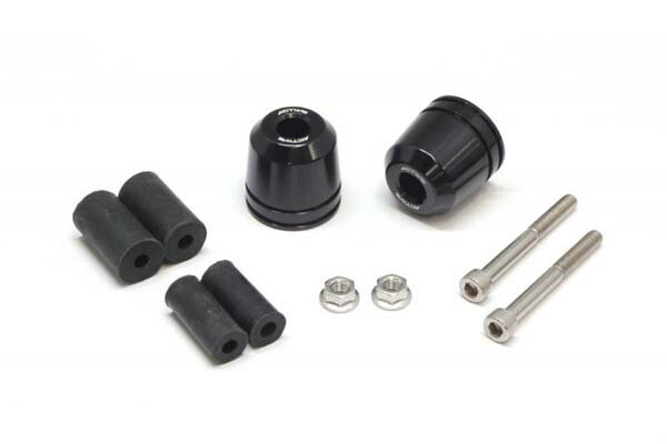 ACTIVE(アクティブ) アルミバーエンド φ33-L33[ブラック] 60800026