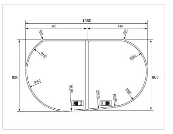 パナソニック Panasonic 風呂ふた 16タマゴR薄型断熱風呂フタ（組みフタ R勝手用） GKU74KF8T2RS（キャンセル・返品不可）