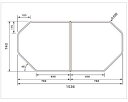 パナソニック Panasonic 風呂ふた 断熱組フタ 1600用 GTD74KN1M（キャンセル・返品不可）