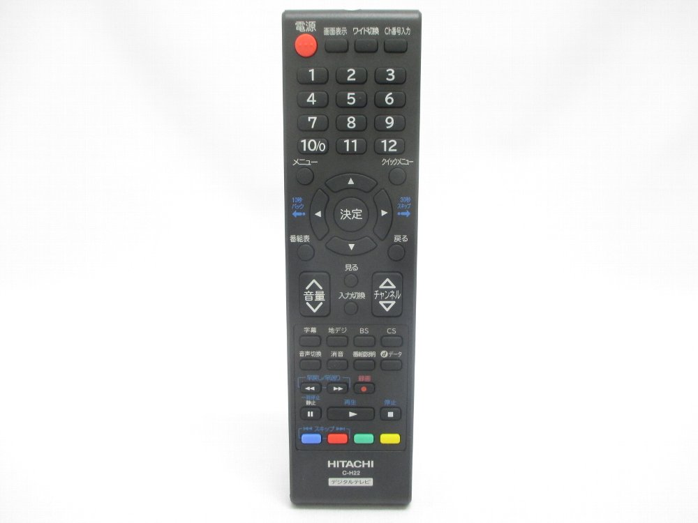 日立 HITACHI テレビ用リモコン L32-C1-006
