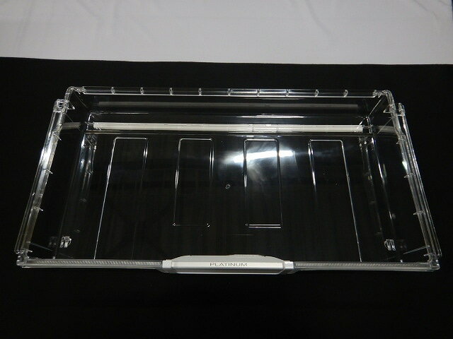 日立 HITACHI 冷蔵庫 ケース（ヤサイウエ）ハンドルツキ R-XG6700H-022（返品不可）