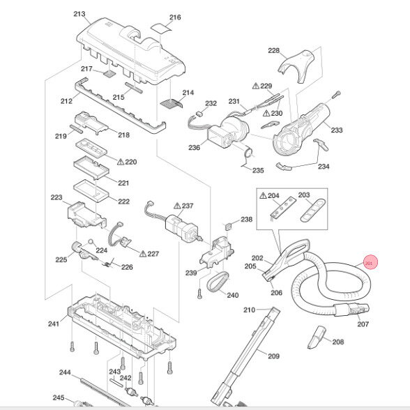 三菱 MITSUBISHI 掃除機 ホース M11E14430