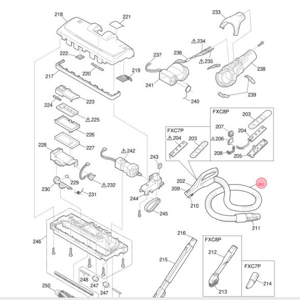 三菱 MITSUBISHI 掃除機 ホース M11E16430