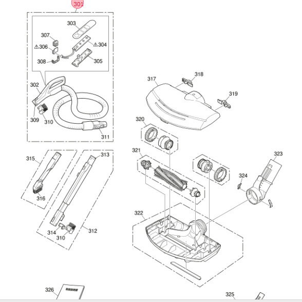 三菱 MITSUBISHI 掃除機 ホース M11E69430