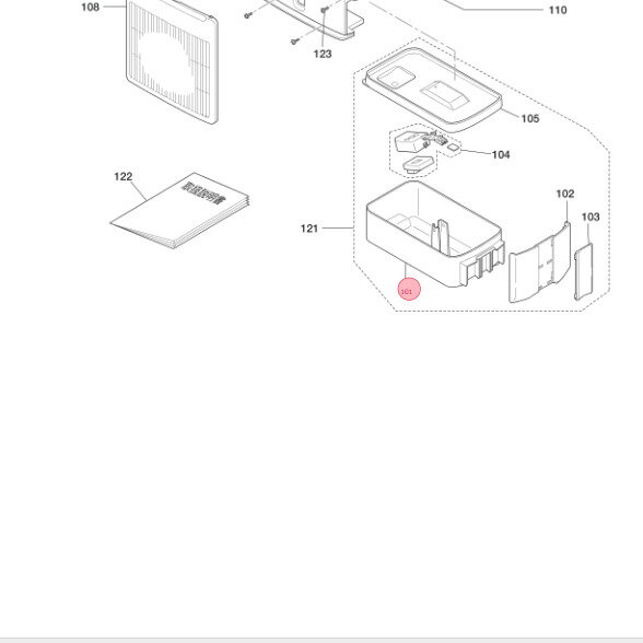 三菱 MITSUBISHI 除湿機 タンク部のみ M22B65345