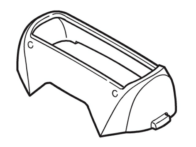 パナソニック Panasonic メンズシェーバー用外刃フレーム(外刃なし)(黒) ESRL13K0047★