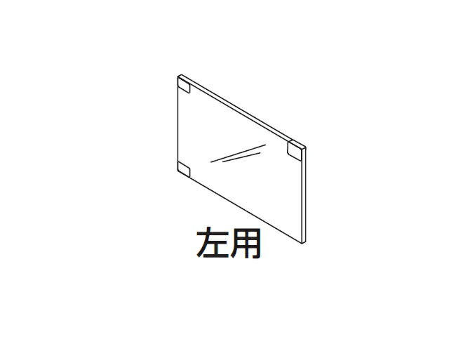 パナソニック Panasonic ラックシアター用ガラス扉（左用） RXQ1808