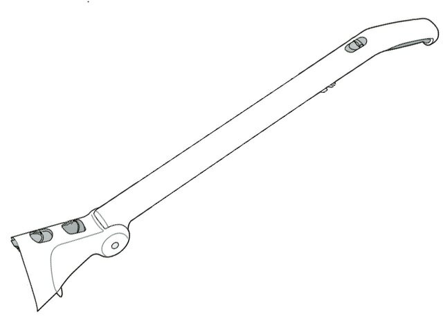 パナソニック Panasonic 掃除機用ハンドル（クリアピンク用） AMV95B-AZ0Q