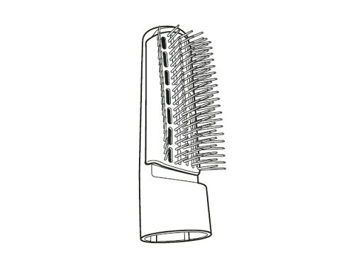 パナソニック Panasonic くるくるドライヤー用ワイドブローブラシ EHKA60K7617★ パナソニック Panasonic くるくるドライヤー用ワイドブローブラシ EHKA60K7617★