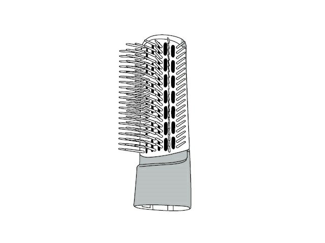 パナソニック Panasonic くるくるドライヤー用ワイドブローブラシ（ルージュピンク） EHKN94RP7617★