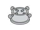 パナソニック Panasonic 還元水素水生成器用取付金具(ねじ4本付) PRV-C8615M★