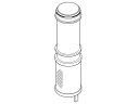パナソニック Panasonic 浄水器用交換用カートリッジ(1本入り) SEPZS210PC★