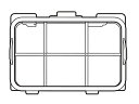 パナソニック Panasonic 洗濯機用乾燥フィルター(奥) AXW2208A85K0◆